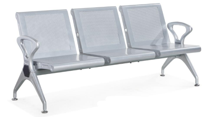 Full steel construction public hospital clinic chairs patient waiting chair link seating airport lounge chairs