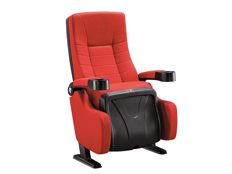 Pattern folded auditorium home theater chair audience movie recliner commercial cinema seating