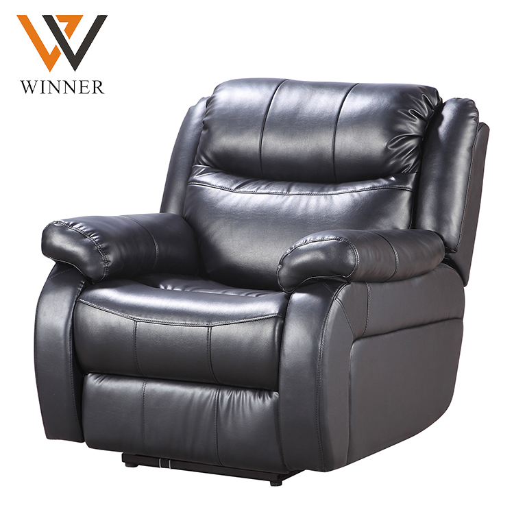 Noise free 4d recliner vip cinema seat Optional color Genuine Leather concert hall home cinema seat chair