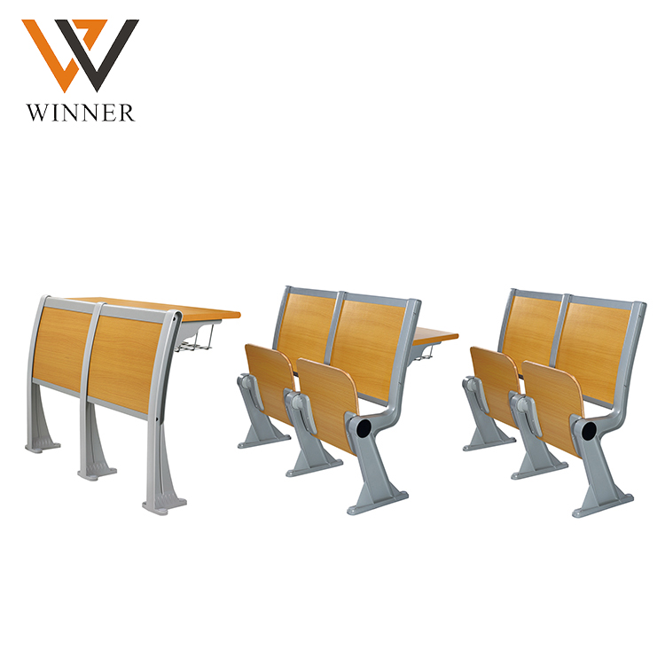 classroom reading college step chair wood backrest high school furniture student Ladder Lecture Hall chairs